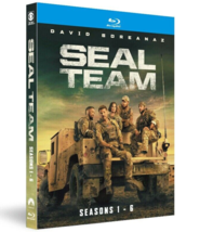 SEAL TEAM the Complete Series BLU-RAY Seasons 1-6 - Season 1 2 3 4 5 6 - NEW!! - £29.39 GBP