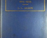 History of the New York State Grange 1873-1933 by Leonard L. Allen / 193... - $39.89