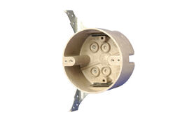 Allied Moulded H9350=HLK 4-Inch Diameter Round Fberglassbox - $27.73 CAD