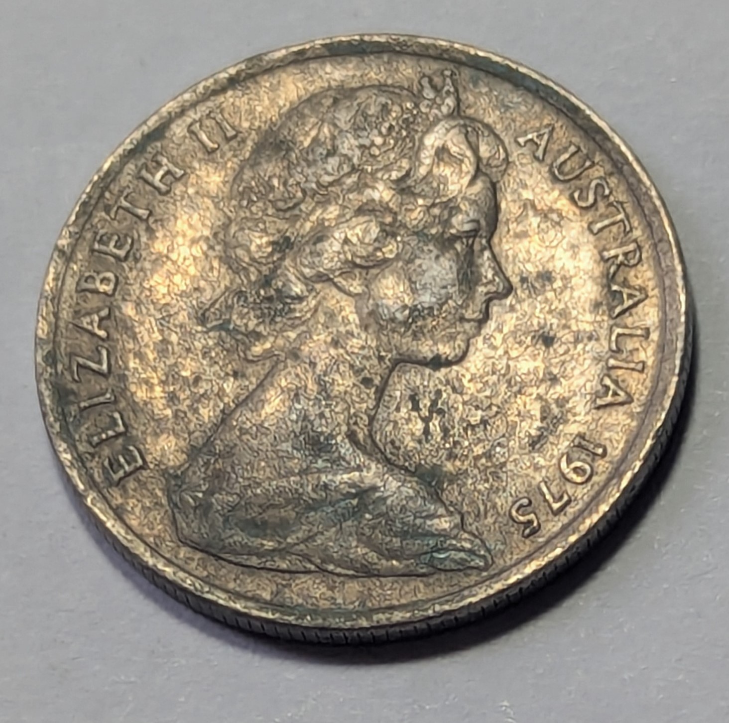 1975 Australia Elizabeth II 5 Cents Copper-nickel Coin - $1.00