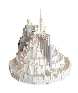 Movie Architecture Building Blocks Set for Minas Tirith Model Bricks Toy... - $261.79