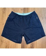 Birddogs Men&#39;s XL 7&quot; Athletic Navy Shorts Teal Liner Art Fartknockers NWOT - €37,29 EUR