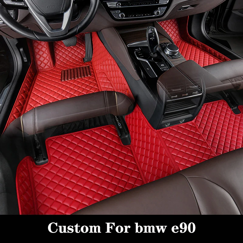 Custom Car Floor Mat For Bmw E90 2005 2006 2007 2008 2009 2010 2011 2012 - $32.60+