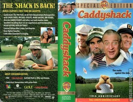 Caddyshack VHS 19th Anniversary Special Edition Chevy Chase, Rodney Dangerfield - £11.37 GBP