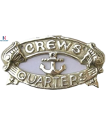 Medieval Epic Brass Door Sign Crews Quarter - €33,85 EUR