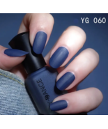 Haze Blue Matte Nail Polish – Long-Lasting Quick Dry Fashion Color Lacquer - $169.45 MXN