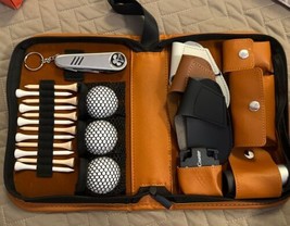 Golf Accessory Kit with High-Grade Handbag Golf Balls Rangefinder Brush ... - £22.61 GBP