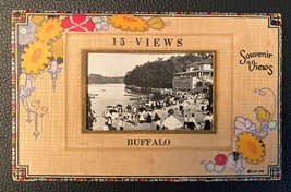 1926 Postcard Sized Mailer W 15 Photos of Buffalo NY - £31.63 GBP