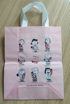 Ghana Snoopy Non-Woven Novelty Tote Bag Pink 31 x 24.5 cm. - £26.74 GBP