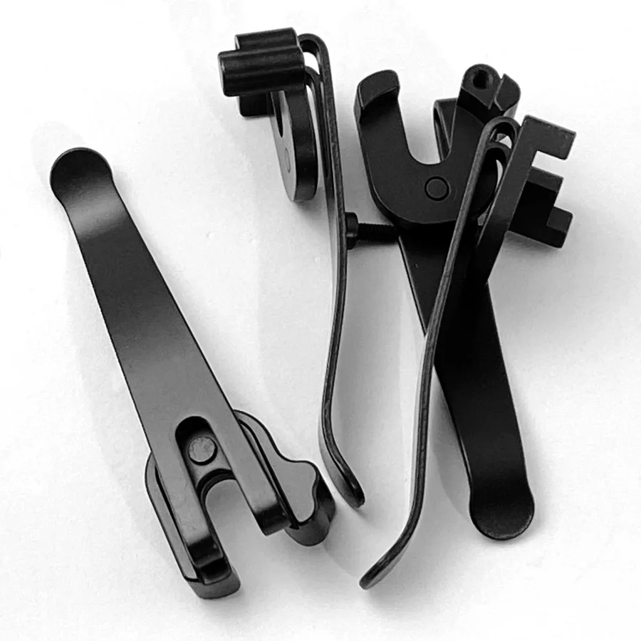 Back Clamp Stainless Steel Pocket Clips Waist Back Clamps For 91mm Victorinox - £11.35 GBP