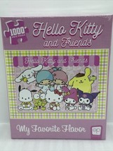 Hello Kitty and Friends My Favorite Flavor 1000 Piece Jigsaw Puzzle TikTok 2022 - £9.53 GBP