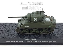 M4 M4A3 (76mm) Sherman Tank 761st Tank Battalion - ARMY 1/72 Scale Diecast Model - £27.25 GBP