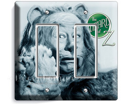 Wizard of Oz cowardly lion friend of tin man Dorothy Toto scarecrow single GFI l - $22.99