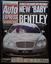 Auto Express Magazine 13-19 March 2002 No.695 mbox2670 New &#39;Baby&#39; Bentley - £3.14 GBP