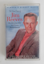 Jim Reeves His Greatest Hits Cassette Tape Collector&#39;s Edition Velvet Voice - £3.05 GBP