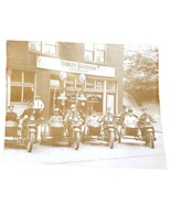 Vintage Harley Davidson History Print Photo Pic Sepia 11x14 Motorcycle B... - $48.27