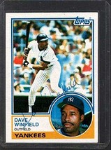 Dave Winfield Signed Autographed 1983 Topps Baseball Card - New York Yankees - £15.57 GBP