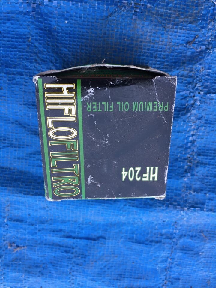HiFlo HF204 Black Oil Filter Artic Cat Honda Suzuki Yamaha Triumph Hiflo... - $5.41