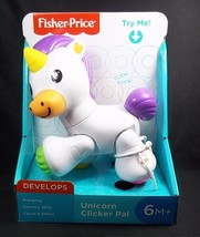 Fisher Price Unicorn Clicker Pal for 6 to 36 months NEW - £6.16 GBP