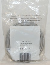 NEW Belkin A3L791B25 GRAY Cat5e Cabling 25&#39; Length Home &amp; Office Network RJ-45 - £3.70 GBP
