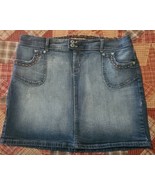 Paris Blues ~ Women&#39;s Size XL ~ Medium Wash ~ Cotton ~ 17&quot; Long Blue Jea... - $497.40 MXN