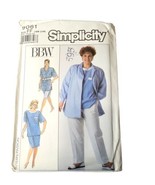 Vtg Simplicity BBW Sewing Pattern 9061 Size 18W-24W - £5.49 GBP