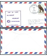 1979 US Cover - First Jet Flight, Frontier Air, Billings, MT to Helena, ... - £2.32 GBP