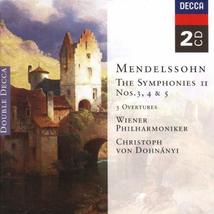 Mendelssohn: The Symphonies II: Symphony Nos. 3, 4 &amp; 5 [Audio CD] Felix ... - £6.16 GBP