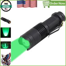Rechargeable Green LED Flashlight with 150 Yard Beam for Hunting Adventures - $315.55 MXN