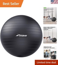 Fitness &amp; Posture Enhancer - Extra Thick Yoga Ball in 5 Sizes with Pump ... - $52.50