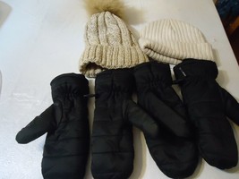 Girls 2 Hats and 2 pairs of Gloves Used - £18.88 GBP