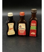 Ben Hur Banana French’s Rum Schilling Imitation Brandy Jars Bottles 1950... - €34,39 EUR