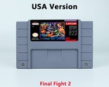 Action Game for Final Fight 2 - USA version Cartridge available for SNES... - $29.69
