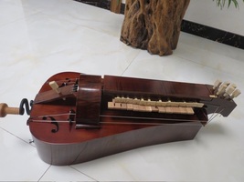 Hurdy Gurdy 6 Strings 24 Keys Hand Organ Handmade image 3