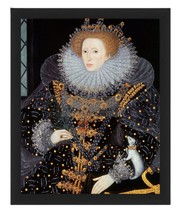 Queen Elizabeth I Of England &quot;Virgin Queen&quot; Royalty 8X10 Framed Photo - $24.99