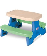 Little Tikes Easy Store Jr. Kid Picnic Play Table, Blue,Green - €75,26 EUR