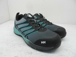 HELLY HANSEN Women&#39;s Adel Aluminum Toe C.P. Safety Shoe Black/Blue Size 8M - $21.37