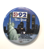 1992 Democratic National Convention New York Button Pin World Trade Cent... - £21.23 GBP