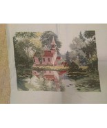 &quot;Beside The Still Water&quot; 14X10 unframed counted cross stitch - £94.39 GBP