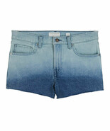 Lucky Brand Women&#39;s Rain Ombre Mid Rise Cut Off Jean Shorts, 2 / 26 (633... - $67.70 CAD