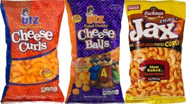 Utz and Bachman Baked Cheddar Cheese Curls and Baked Cheese Balls Variet... - £21.32 GBP