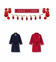 Janie and Jack boys Holiday Christmas Special Robe NWT Size 3-4  - £36.05 GBP