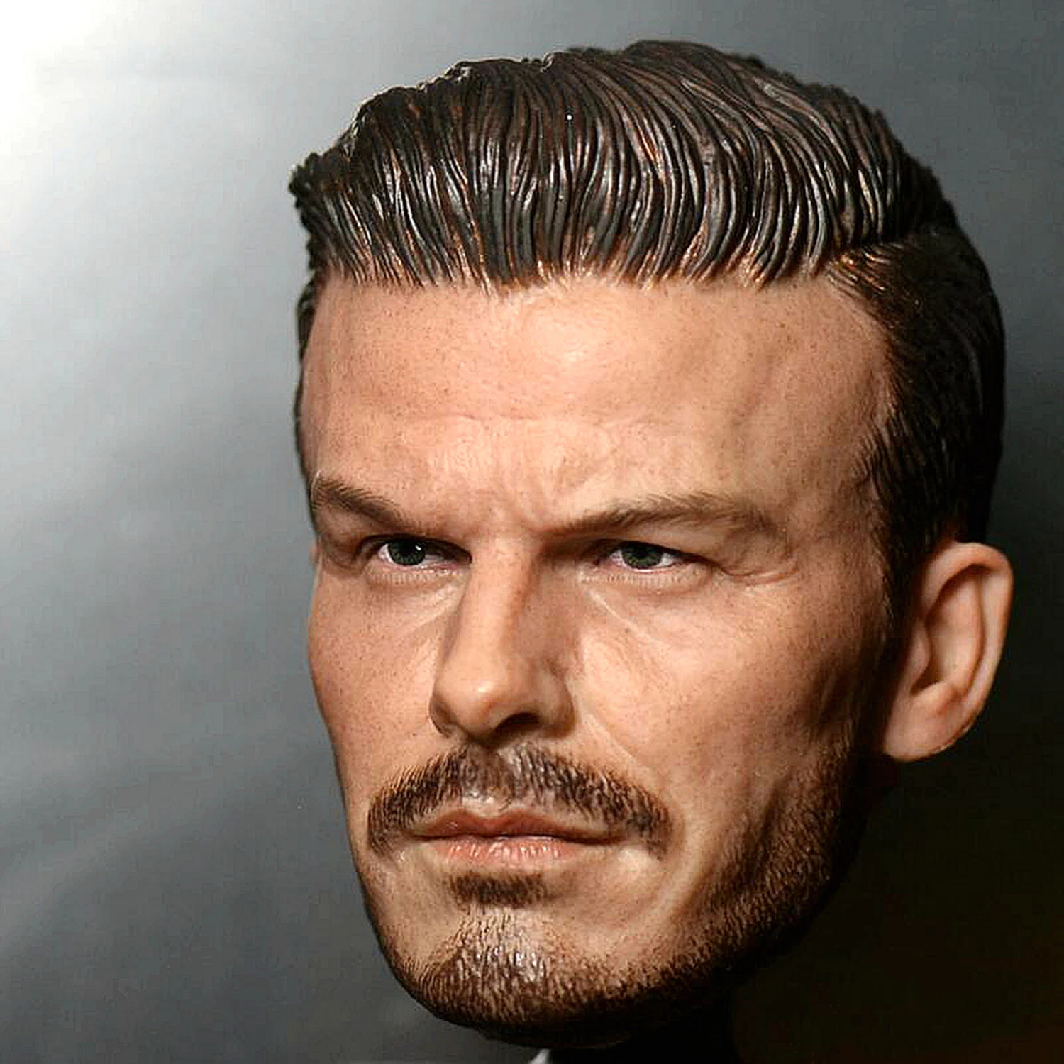 Play 1/6 David Beckham Football Soccer Player Head Sculpt Model Fit 12&#39;&#39; TBLeagu - £37.66 GBP