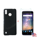 Soft TPU Case Cover + 9H Tempered Glass For ZTE Gabb Z2 Wireless Cell Ph... - £9.40 GBP