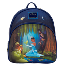 Loungefly Disney Princess tiana And The Frog Bayou Scene Light Up Mini Backpack - £201.06 GBP