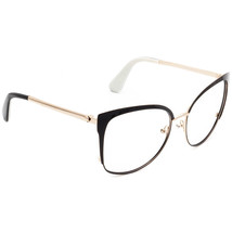 Kate Spade Sunglasses Frame Only Genice/S 0RRC Black&amp;Gold Square Cat Eye... - £55.28 GBP