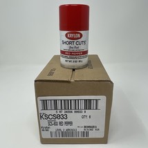 6 Pack - Krylon SCS-033 Short Cuts Aerosol Spray Paint, Gloss, Red Peppe... - $22.03 CAD