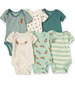 Amazon Essentials Unisex Babies&#39; Long-Sleeve Bodysuits Size Newborn Pack... - £13.04 GBP