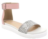 LOGO by Lori Goldstein Women Ankle Strap Sandals Olivia Size US 6.5M Pin... - $20.79