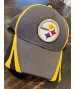 Pittsburgh Steelers Baseball Cap Hat 39Thirty New Era Stretch M L Medium... - €20,92 EUR